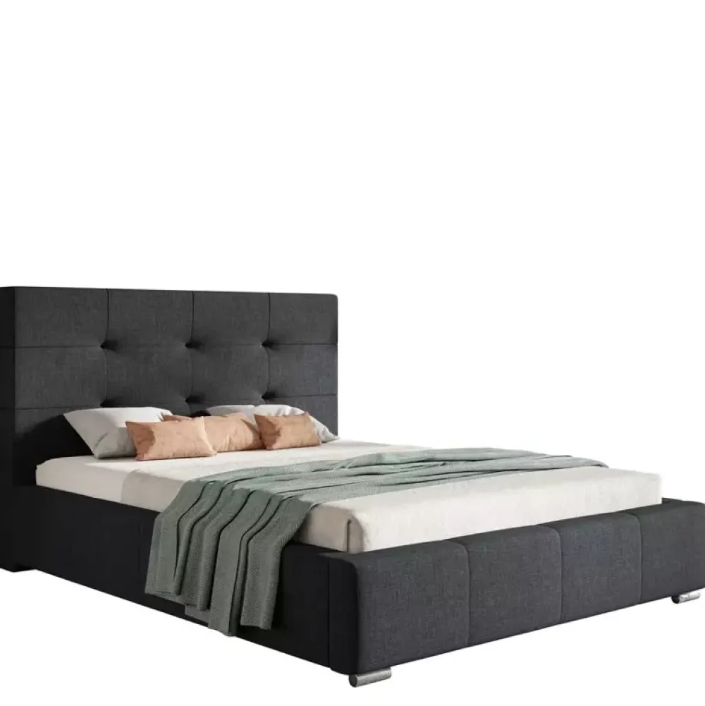 Łóżka Młodzieżowe|Łóżka Z Pojemnikiem>Riban Łóżko do sypialni 160x200 cm PRANS