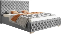 Meble Dla Dzieci|Łóżka Młodzieżowe>Riban Łóżko do sypialni 120x200 cm QUINTE pojemnik na pościel