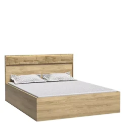 Łóżka Młodzieżowe|Łóżka Z Zagłówkiem>JARSTOL Łóżko do sypialni z zagłówkiem 160x200 MORNE