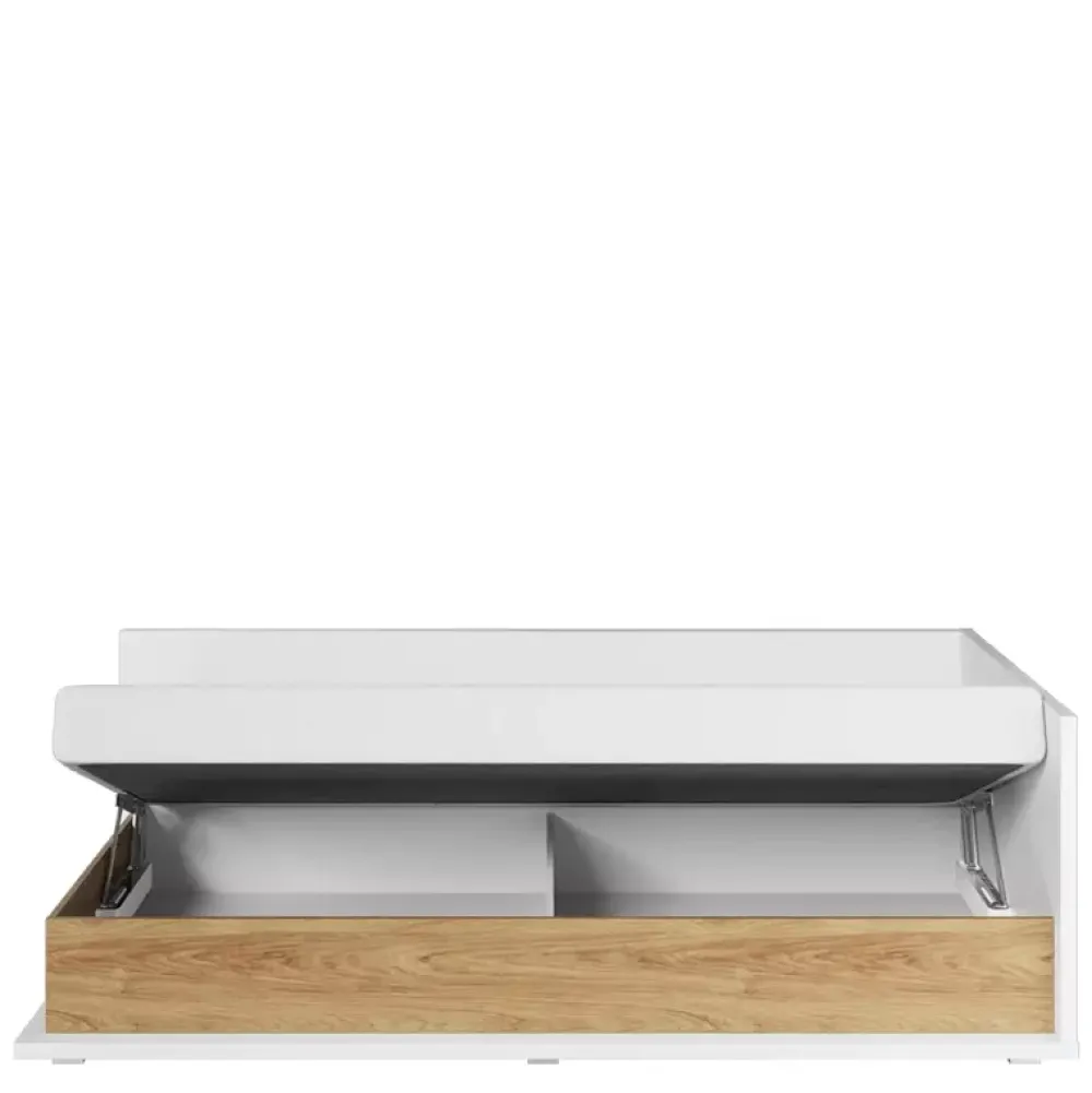 Meble Dla Dzieci|Meble Młodzieżowe>lenart. Łóżko dziecięce z materacem i pojemnikiem 90x200 cm SIMI