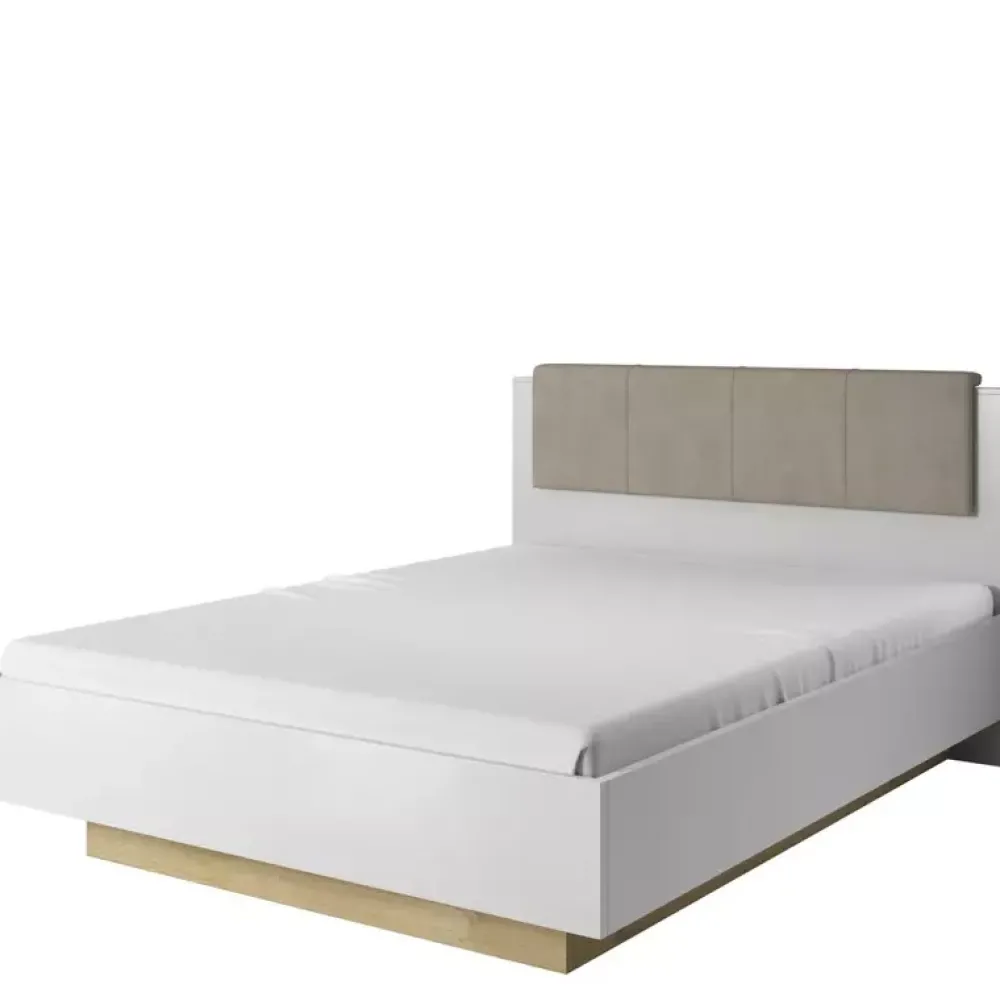 Zestawy Mebli Do Sypialni|Łóżka Z Zagłówkiem>LASKI Łóżko i stoliki nocne do sypialni LINDA