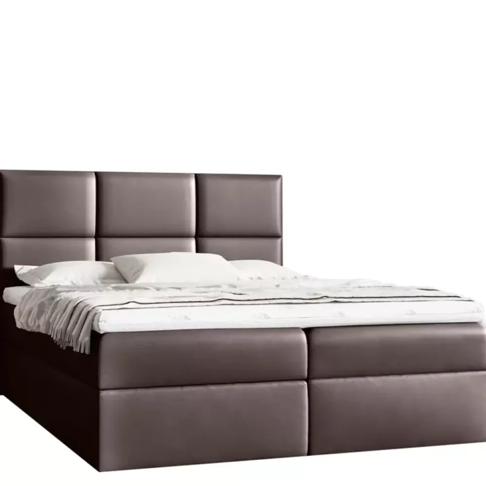 Łóżka Młodzieżowe|Łóżka Z Pojemnikiem>Gruszka Łóżko Kontynentalne 120x200 beżowe IGOR