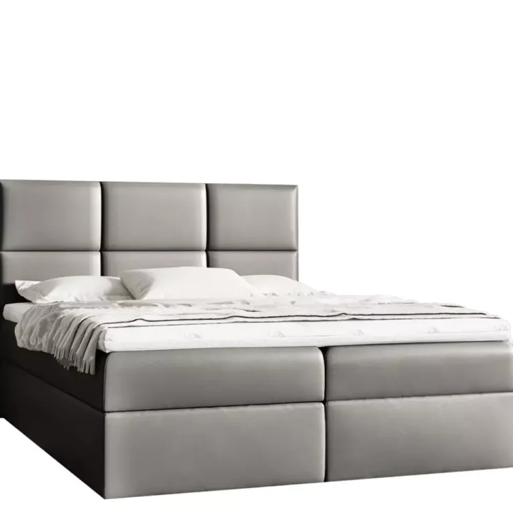 Łóżka Młodzieżowe|Łóżka Z Pojemnikiem>Gruszka Łóżko Kontynentalne 120x200 beżowe IGOR