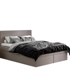 Łóżka Młodzieżowe|Łóżka Z Zagłówkiem>Gruszka Łóżko Kontynentalne 140x200 beżowe CZAREK