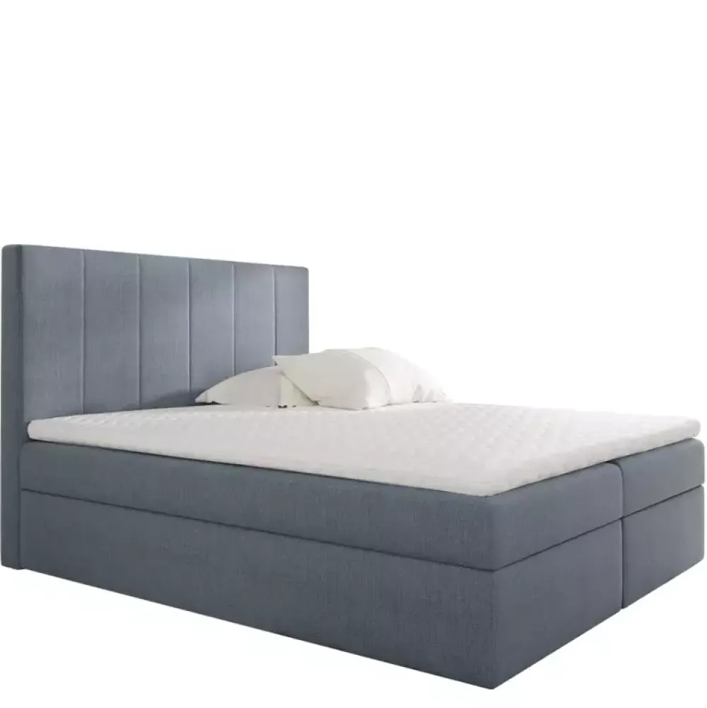 Łóżka Młodzieżowe|Łóżka Z Zagłówkiem>Gruszka Łóżko Kontynentalne 120x200 białe BRAYAN