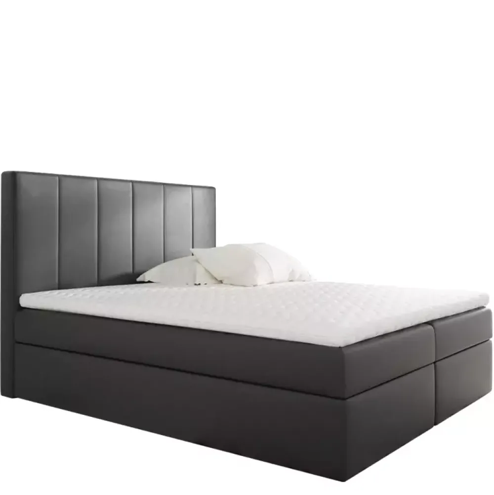 Łóżka Młodzieżowe|Łóżka Z Zagłówkiem>Gruszka Łóżko Kontynentalne 120x200 białe BRAYAN