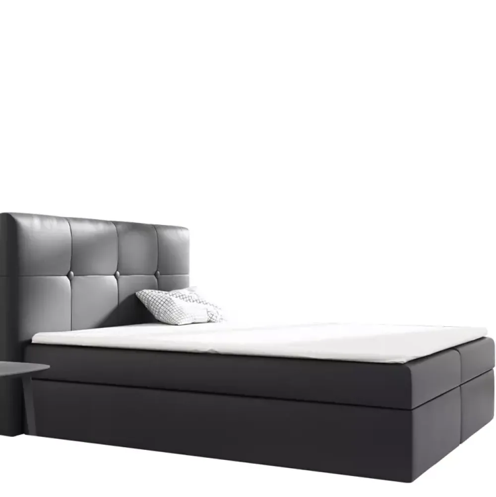 Łóżka Młodzieżowe|Łóżka Z Zagłówkiem>Gruszka Łóżko Kontynentalne 120x200 błękitne LUDWIK