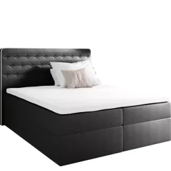 Łóżka Z Pojemnikiem|Łóżka Z Zagłówkiem>Gruszka Łóżko Kontynentalne 160x200 brązowe MIRON