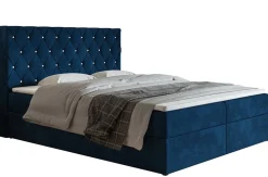 Łóżka Małżeńskie|Łóżka Ze Stelażem>Riban Łóżko kontynentalne 160x200 cm pikowane z pojemnikiem BILD