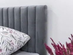 Łóżka Małżeńskie|Łóżka Ze Stelażem></noscript>BROMARKT Łóżko kontynentalne 180x200 cm z pojemnikiem DREAM beż