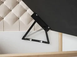 Łóżka Młodzieżowe|Łóżka Ze Stelażem></noscript>Riban Łóżko kontynentalne 140x200 cm z pojemnikiem na pościel BROLY