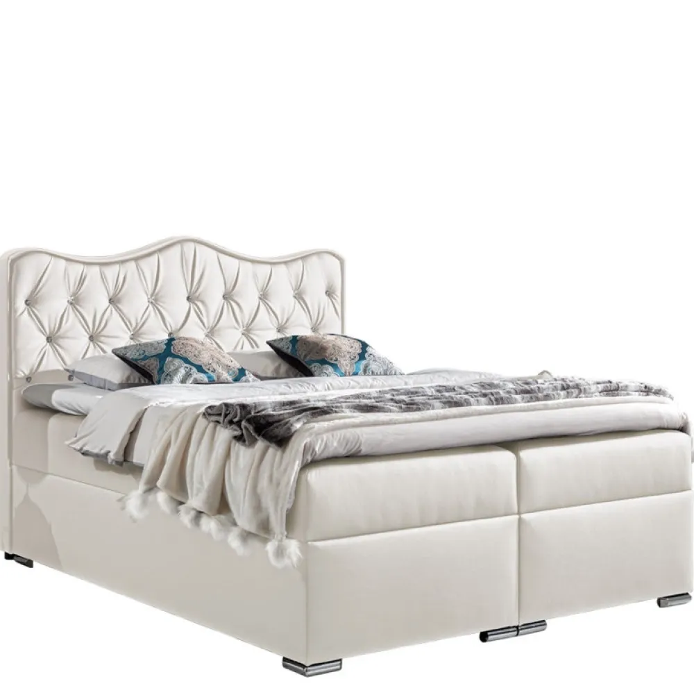 Łóżka Młodzieżowe|Łóżka Z Pojemnikiem>Gruszka Łóżko Kontynentalne 120x200 czarne STEFAN