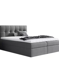 Łóżka Z Zagłówkiem|Łóżka Z Pojemnikiem></noscript>Gruszka Łóżko Kontynentalne 160x200 czarne RYAN