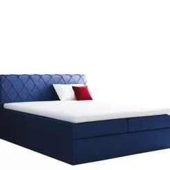 Łóżka Z Zagłówkiem|Łóżka Z Pojemnikiem>Gruszka Łóżko Kontynentalne 160x200 czerwone PHILIP