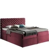Łóżka Młodzieżowe|Łóżka Z Pojemnikiem>Gruszka Łóżko Kontynentalne 140x200 czerwone CYRYL