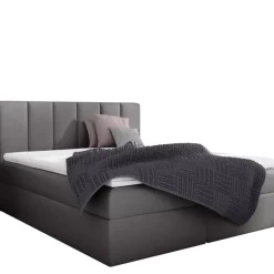 Łóżka Z Pojemnikiem|Łóżka Dwuosobowe>Gruszka Łóżko Kontynentalne 160x200 czerwone SERGIO