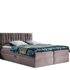 Łóżka Młodzieżowe|Łóżka Z Pojemnikiem>Gruszka Łóżko Kontynentalne 140x200 czerwone TOM 3