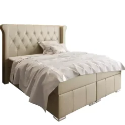 Łóżka Młodzieżowe|Łóżka Na Nóżkach>Gruszka Łóżko Kontynentalne 140x200 czerwone MARCEL