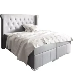 Łóżka Młodzieżowe|Łóżka Na Nóżkach></noscript>Gruszka Łóżko Kontynentalne 140x200 czerwone MARCEL