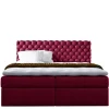 Łóżka Z Zagłówkiem|Łóżka Z Pojemnikiem>Gruszka Łóżko Kontynentalne 180x200 czerwone PAWEŁ