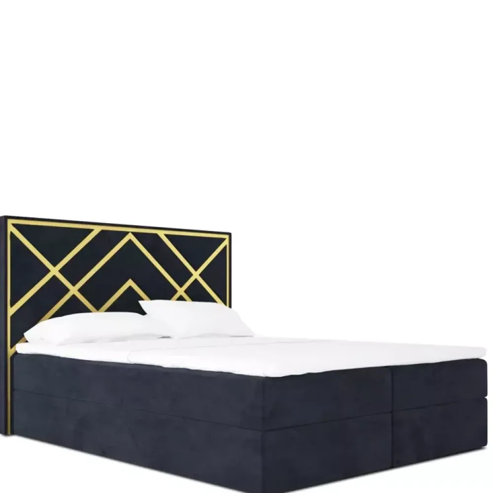 Łóżka Z Zagłówkiem|Łóżka Z Materacem>Laaph Studio Łóżko kontynentalne 160x200 LAROSA