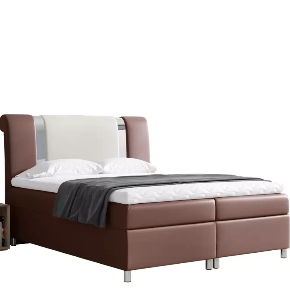 Łóżka Z Pojemnikiem|Łóżka Nowoczesne>Gruszka Łóżko Kontynentalne 180x200 MATEO