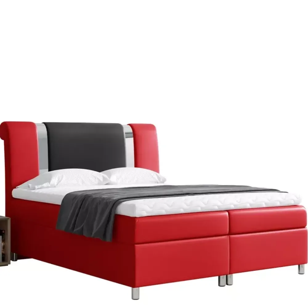 Łóżka Z Pojemnikiem|Łóżka Nowoczesne>Gruszka Łóżko Kontynentalne 200x200 MATEO