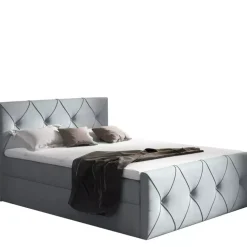 Łóżka Młodzieżowe|Łóżka Z Pojemnikiem></noscript>Gruszka Łóżko Kontynentalne 140x200 musztardowe COLIN LUX