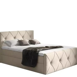 Łóżka Młodzieżowe|Łóżka Z Zagłówkiem>Gruszka Łóżko Kontynentalne 120x200 niebieskie COLIN LUX