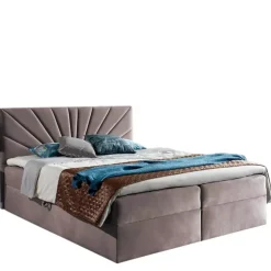 Łóżka Z Pojemnikiem|Łóżka Różowe>Gruszka Łóżko Kontynentalne 180x200 róż TOM 4