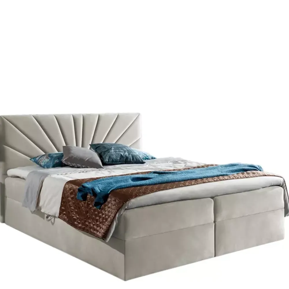 Łóżka Z Pojemnikiem|Łóżka Różowe>Gruszka Łóżko Kontynentalne 180x200 róż TOM 4