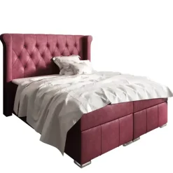 Łóżka Na Nóżkach|Łóżka Z Pojemnikiem></noscript>Gruszka Łóżko Kontynentalne 180x200 szare MARCEL