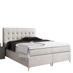 Łóżka Młodzieżowe|Łóżka Na Nóżkach></noscript>Gruszka Łóżko Kontynentalne 140x200 szare ALEX