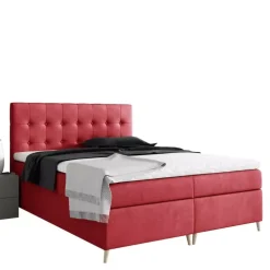 Łóżka Młodzieżowe|Łóżka Na Nóżkach></noscript>Gruszka Łóżko Kontynentalne 140x200 szare ALEX