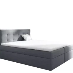 Łóżka Młodzieżowe|Łóżka Z Zagłówkiem>Gruszka Łóżko Kontynentalne 120x200 szare TOM 2