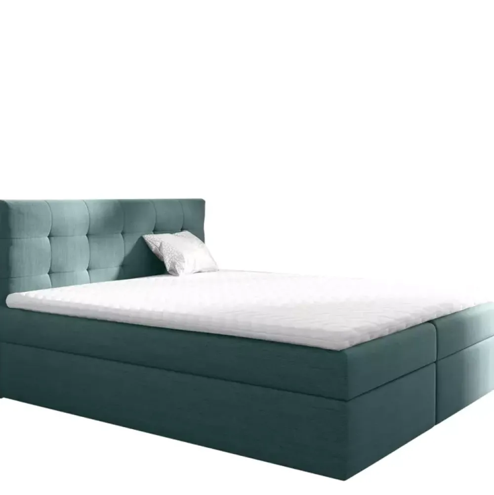 Łóżka Młodzieżowe|Łóżka Z Zagłówkiem>Gruszka Łóżko Kontynentalne 120x200 szare TOM 2