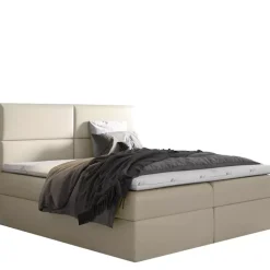 Łóżka Z Pojemnikiem|Łóżka Beżowe>Gruszka Łóżko Kontynentalne 180x200 szare SAMUEL
