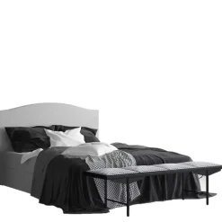 Łóżka Z Zagłówkiem|Łóżka Z Materacem>Laaph Studio Łóżko kontynentalne 160x200 VISTA