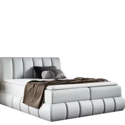 Łóżka Z Zagłówkiem|Łóżka Z Pojemnikiem>Gruszka Łóżko Kontynentalne 160x200 zielone WINCENT