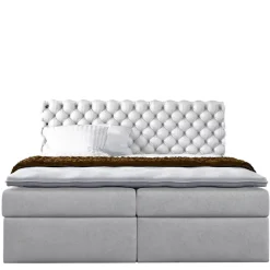 Łóżka Z Zagłówkiem|Łóżka Z Pojemnikiem></noscript>Gruszka Łóżko Kontynentalne 200x200 zielone PAWEŁ