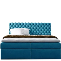 Łóżka Z Zagłówkiem|Łóżka Z Pojemnikiem></noscript>Gruszka Łóżko Kontynentalne 200x200 zielone PAWEŁ