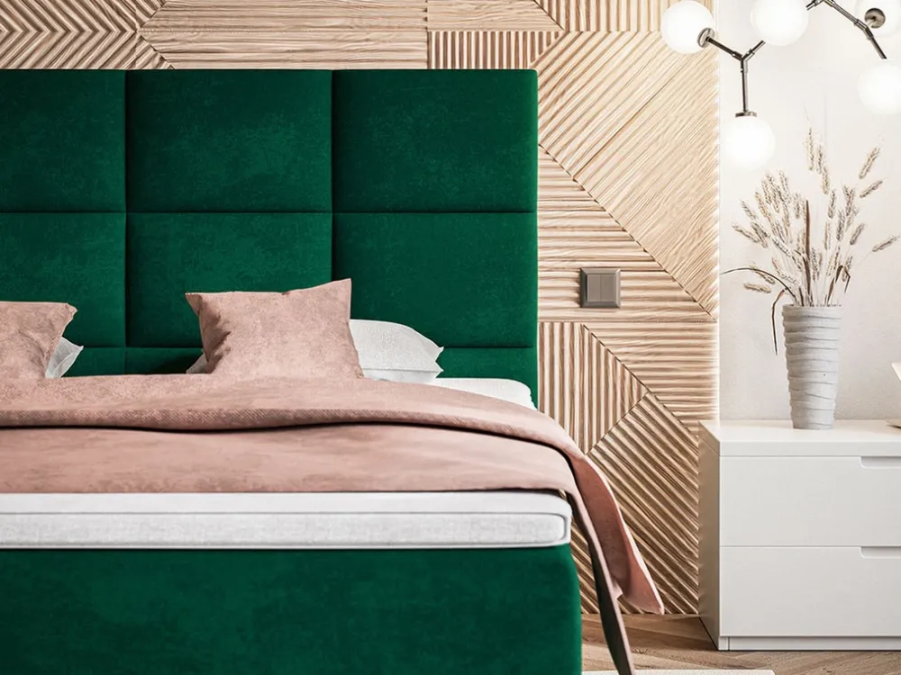 Łóżka Młodzieżowe|Łóżka Z Zagłówkiem>Riban Łóżko kontynentalne z pojemnikiem 120x200 cm ZAMER