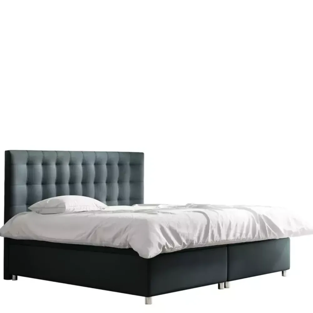 Łóżka Młodzieżowe|Łóżka Na Nóżkach>Gruszka Łóżko kontynentalne z pojemnikiem 140x200 BENJAMIN