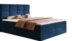 Łóżka Małżeńskie|Łóżka Ze Stelażem>Riban Łóżko kontynentalne z pojemnikiem 160x200 cm ZAMER nowoczesne