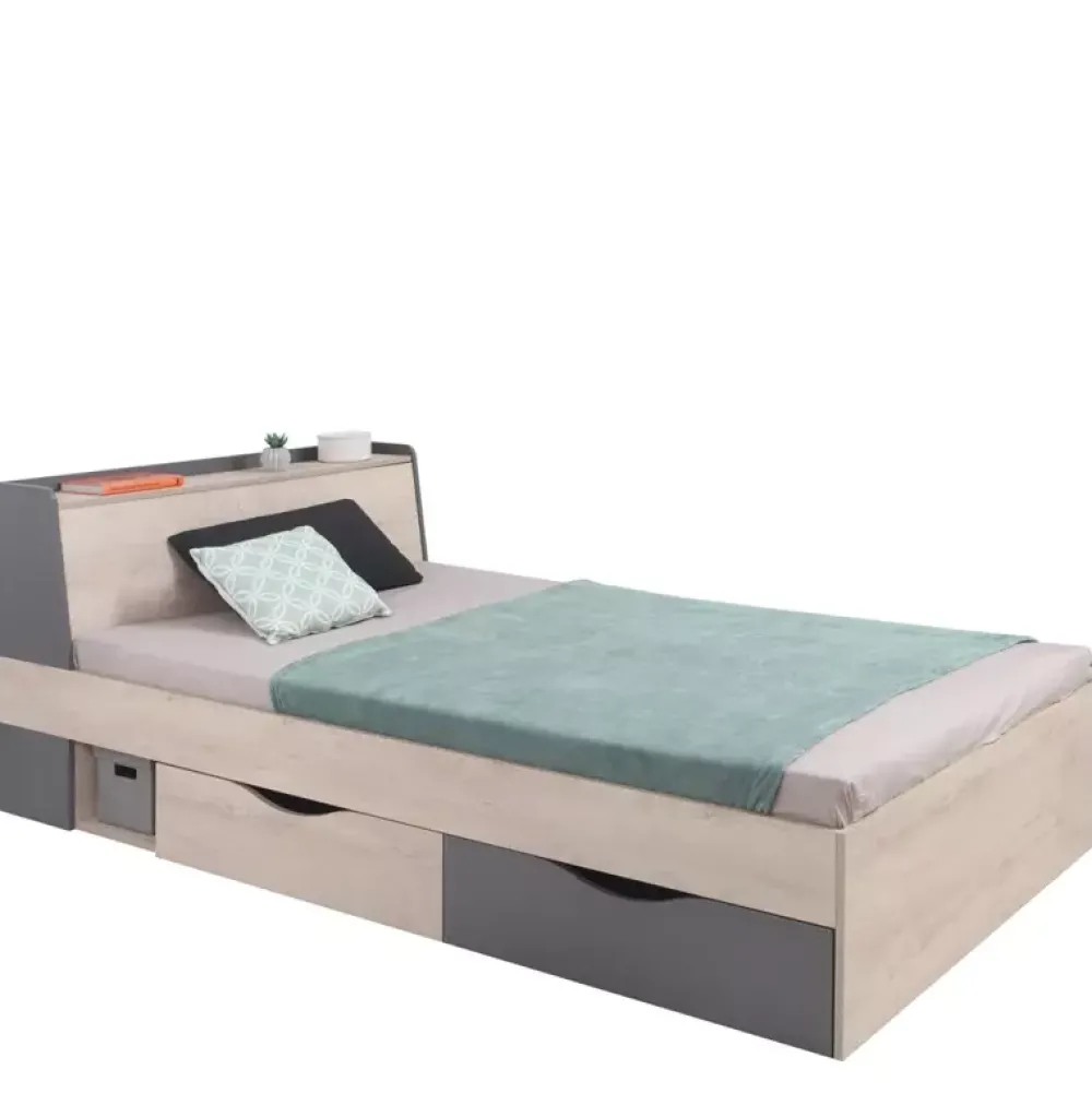 Meble Dla Dzieci|Meble Młodzieżowe>MEBLAR Łóżko młodzieżowa 120x200 DAPHNE