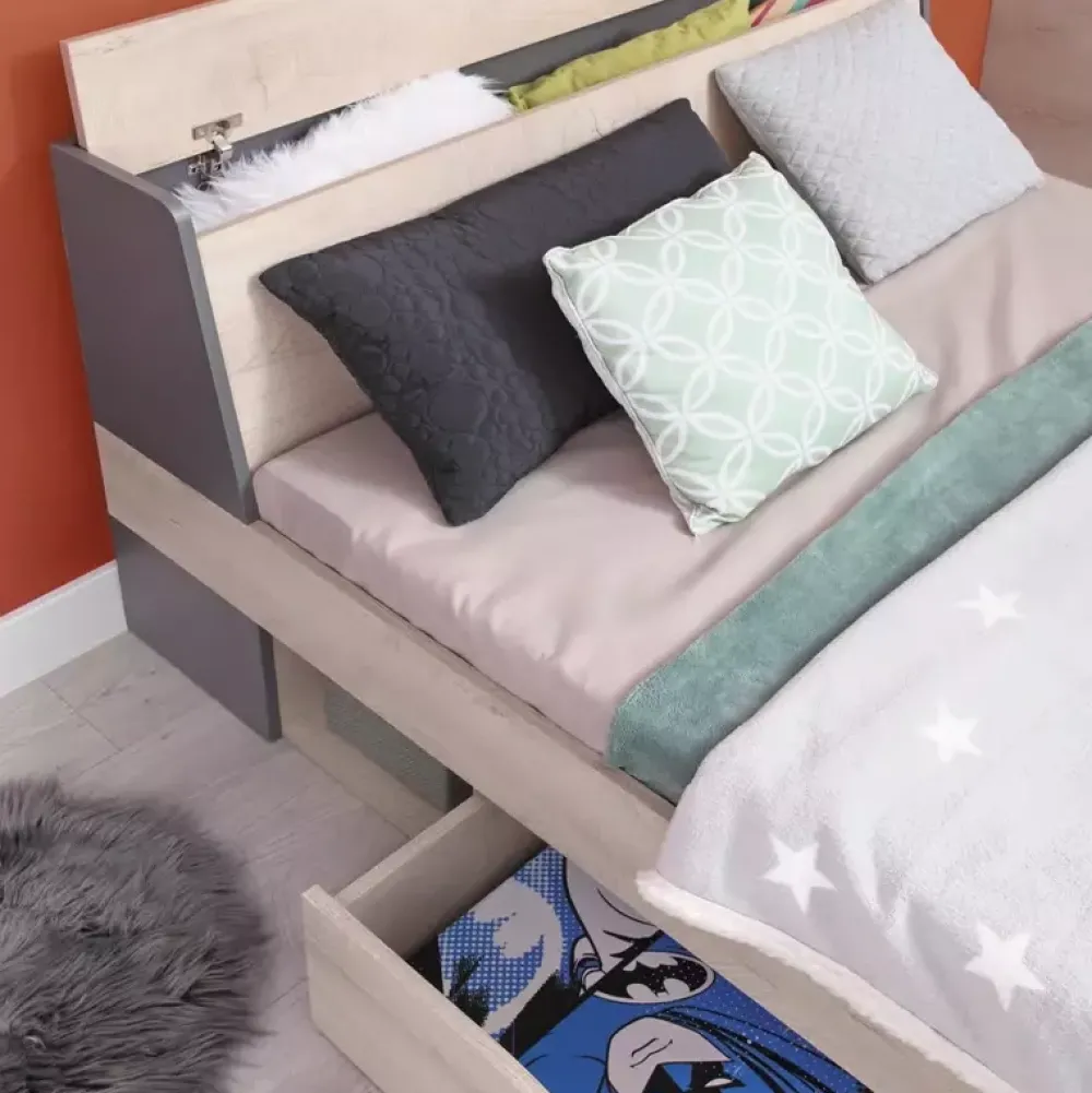 Meble Dla Dzieci|Meble Młodzieżowe>MEBLAR Łóżko młodzieżowa 120x200 DAPHNE