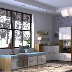 Meble Dla Dzieci|Łóżka Młodzieżowe></noscript>DOMEL Łóżko młodzieżowe jednoosobowe INDEX