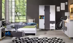 Meble Dla Dzieci|Meble Młodzieżowe></noscript>JUREK Łóżko młodzieżowe 90x200 JORK