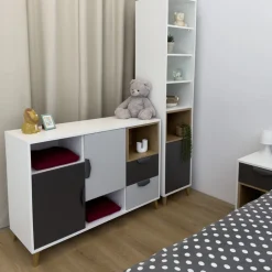 Meble Dla Dzieci|Meble Młodzieżowe></noscript>JUREK Łóżko młodzieżowe 90x200 JORK