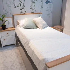 Meble Młodzieżowe|Łóżka Młodzieżowe></noscript>lenart. Łóżko młodzieżowe ze stelażem i materacem 90x200 cm STORY